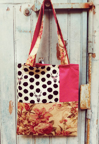 Sac Mouche Deluxe - cerf & roses